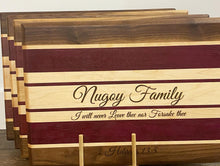 Load image into Gallery viewer, Walnut, Purple Heart, and Maple