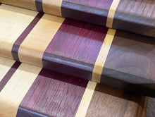 Load image into Gallery viewer, Walnut, Purple Heart, and Maple