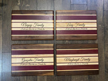 Load image into Gallery viewer, Walnut, Purple Heart, and Maple