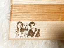 Load image into Gallery viewer, Simple Maple and Cherry Board 16x12