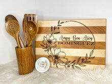 Load image into Gallery viewer, Simple Maple and Cherry Board 16x12