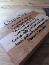 Load image into Gallery viewer, Gift Certificate for our Cutting Board Workshop