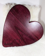 Load image into Gallery viewer, Heart Shaped Chopping Board
