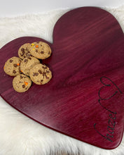 Load image into Gallery viewer, Heart Shaped Chopping Board