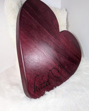 Load image into Gallery viewer, Heart Shaped Chopping Board