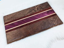 Load image into Gallery viewer, Walnut, Padauk, Purple Heart, and Maple accent
